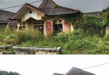 Gotong Royong Membersihkan Kantor BUMD Lama di Taman Kota Komplek Perkantoran Provinsi Bangka Belitung oleh Tim Baru PT. Bumi Bangka Belitung Sejahtera